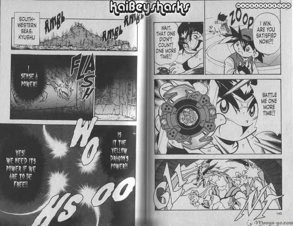 Bakuden Shoot Beyblade Chapter 14.4 11